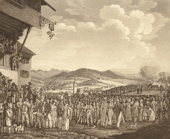 Datei:Sängerfest 1825 Druckgrafik Aquatintaradierung KB-008823 2.jpg