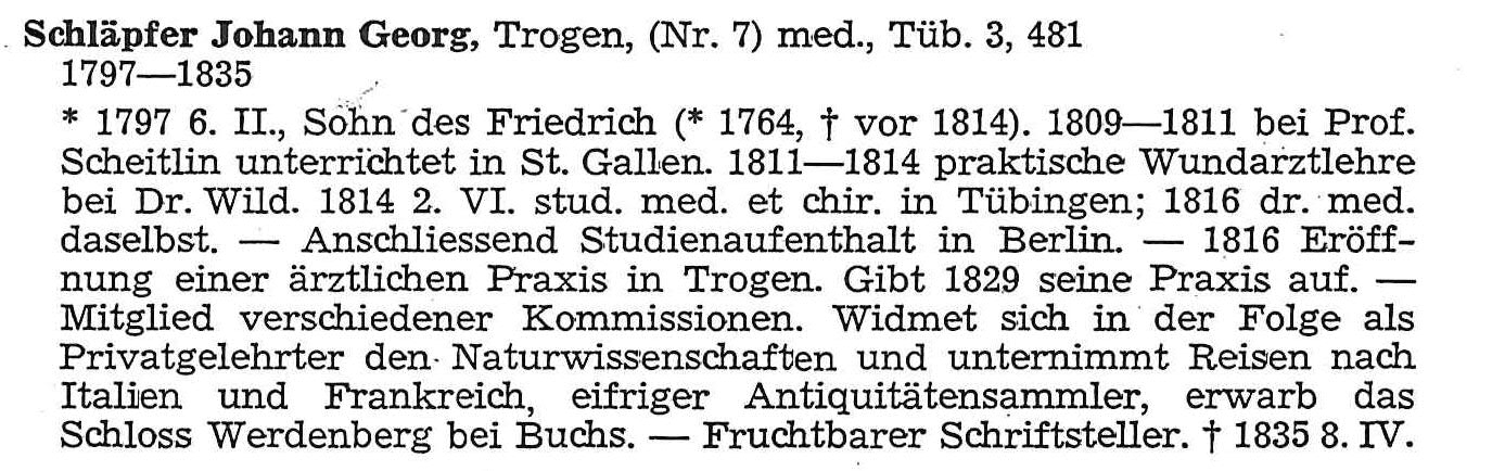 Johann Georg Schläpfer?