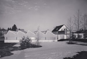 Sockenfabrik Fabrikgebäude Erweiterung 1961.jpg
