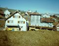 Färberei mit Tröckneturm um 1964