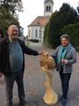 Glückliche Käufer