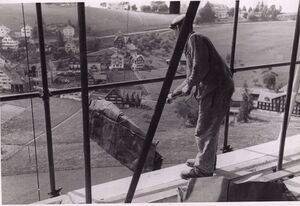 Renovation Kirchturmdach 3 1950.jpg