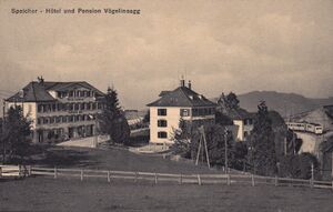 Durchbruch Vögelinsegg 1906 Ausweichstelle.jpg