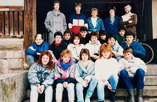 Jahrgang 1973 2 Sek Etter Klee 1985 Zentralschulhaus.jpg