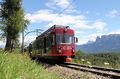 Rittnerbahn mit Dolomiten