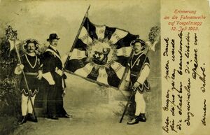 Vögelinsegg Fahnenweihe 1903.jpg